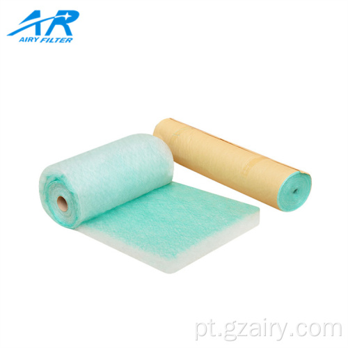 Paint Stop/Fiberglass Filter Media Rolls and Pads